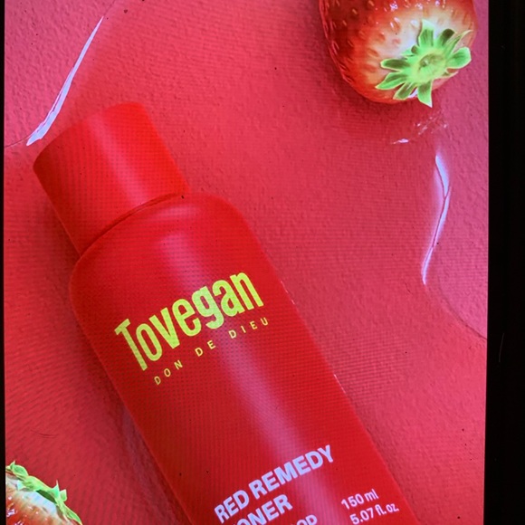 BNIB TOVEGAN RED REMEDY TONER - Picture 3 of 10